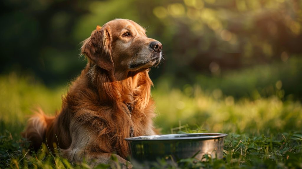 Alimentation golden retriever élevage du coeur de flandre